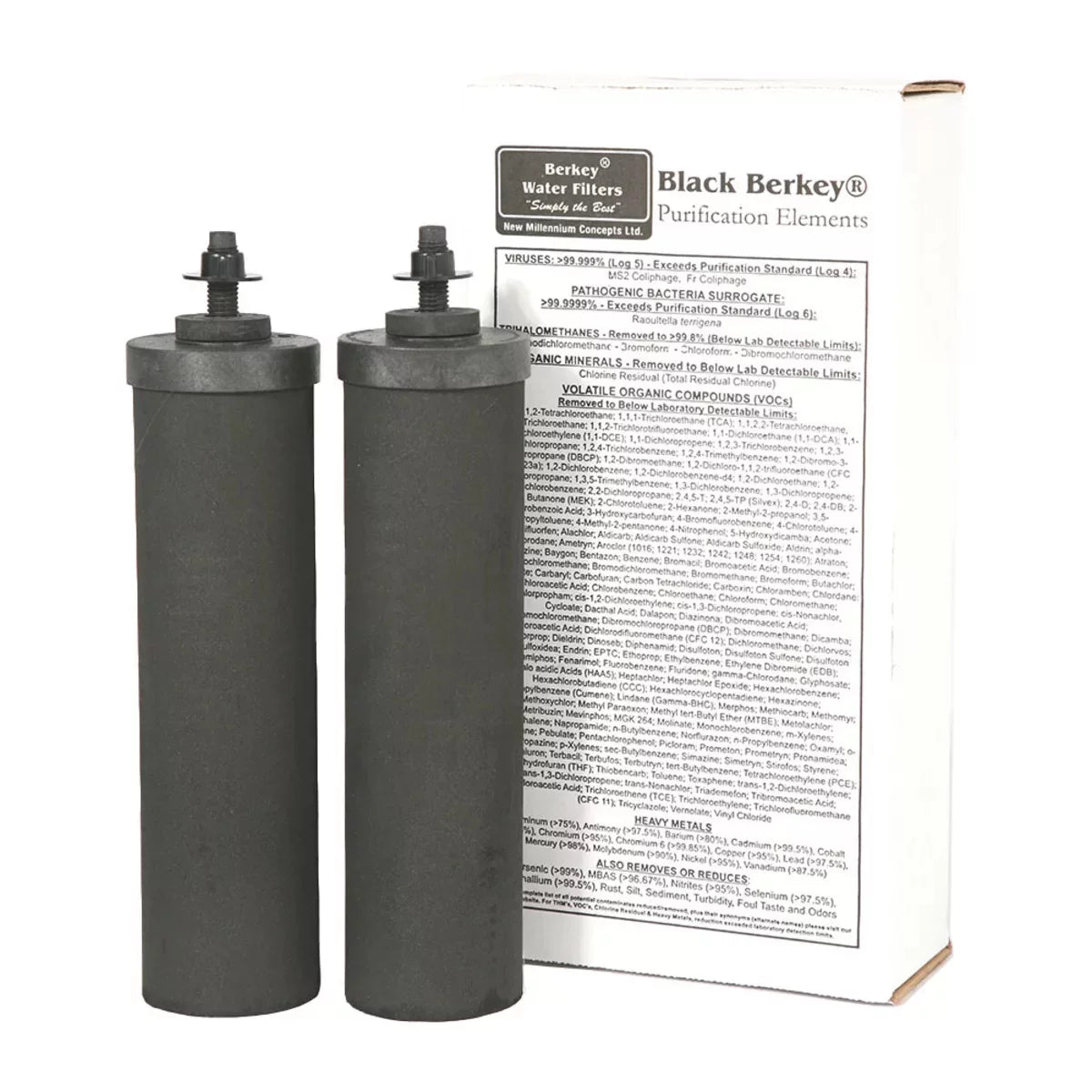 1.5 Gal Water System 2 Black Purifiers G65762