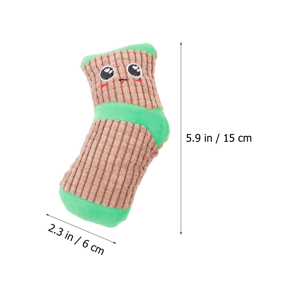 2 Pairs Squeaky Puppy Toys R757