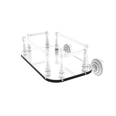 Matte White Wall Mount Soap Dish A87575