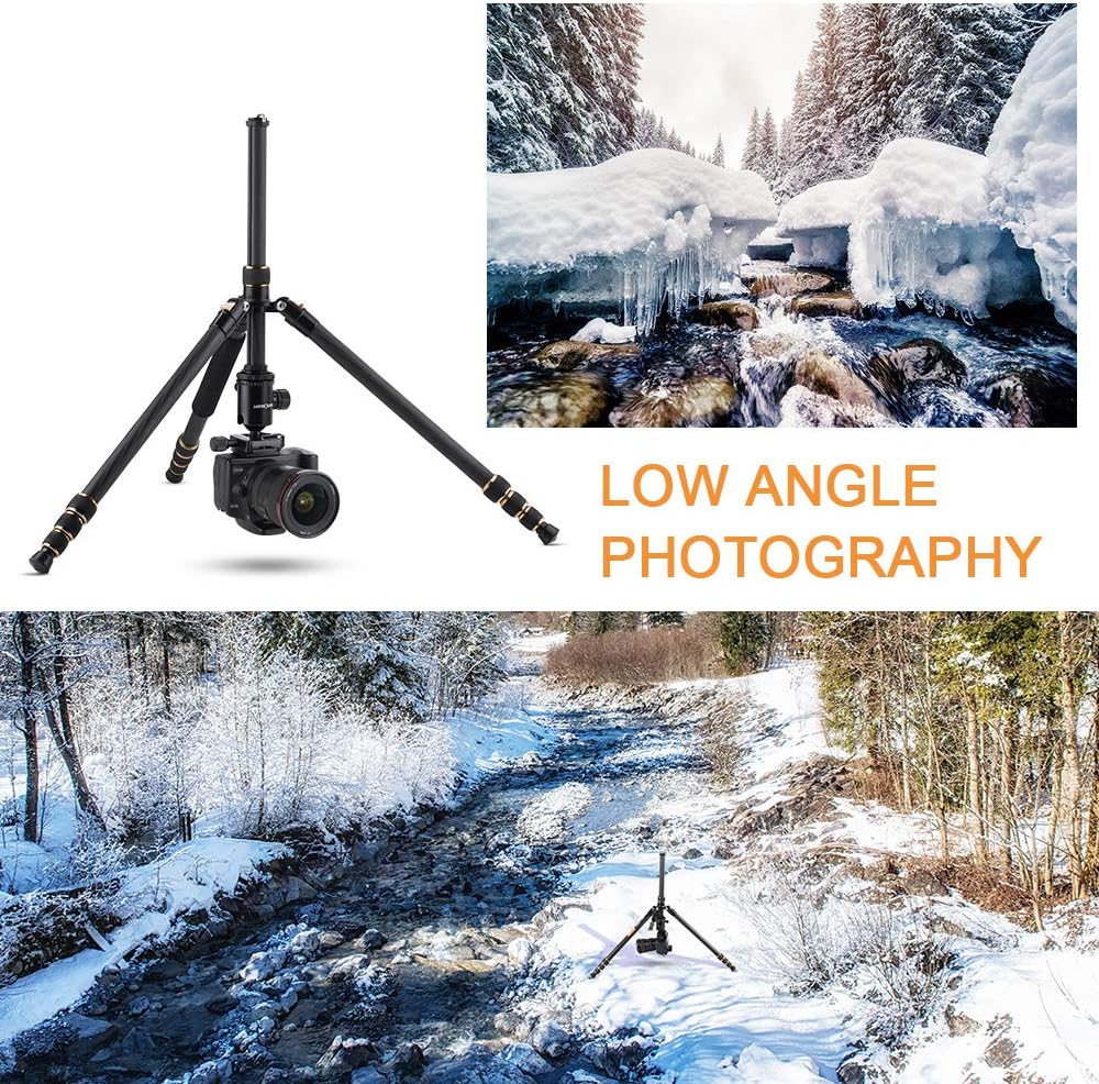 66 inch Carbon Fiber Camera Tripod with Monopod L893271