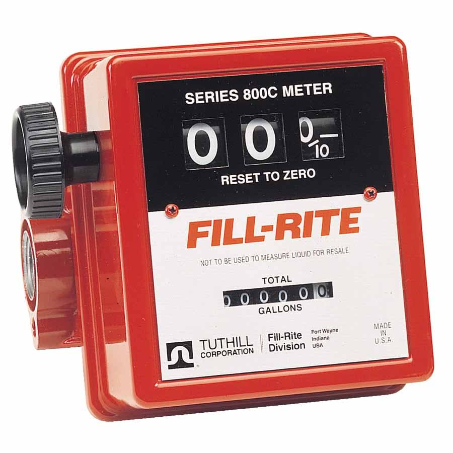 3-Wheel Mechanical 1 in Meter W3427