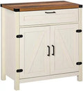 Farmhouse Wooden Accent Cabinet with Drawer M316647