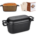 3.6QT Pre-Seasoned Cast Iron Dutch Oven with Lid H843384