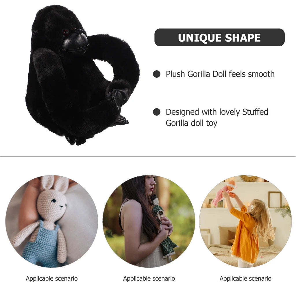 Plush Gorilla Stuffed Animal Doll F40043
