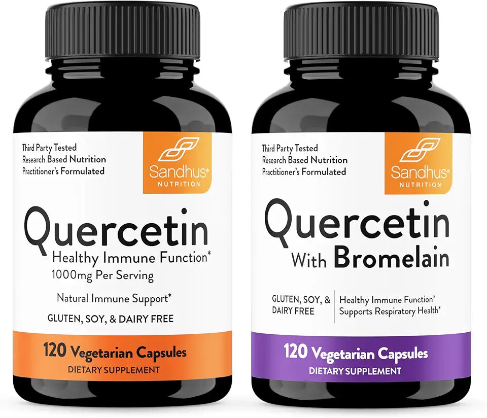 Quercetin 1000mg Bromelain Bioflavonoids Supplement H821