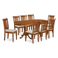 9 PC Dining Table and 8 Dining Chairs J866650
