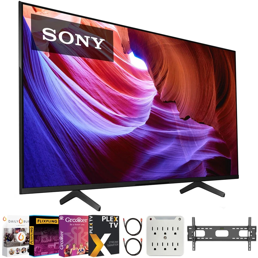 65 inch 4K HDR LED Smart TV with Wall Mount and HDMI Cable T475083