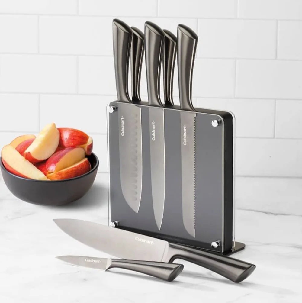 8 Piece Acrylic Block Cutlery Set O20835