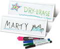 White Dry-Erase Name Tent Cards, 8.75 x 3, 10 Pack I815404