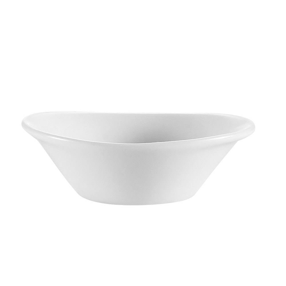 3 oz. Super White China Jelly Dish M661