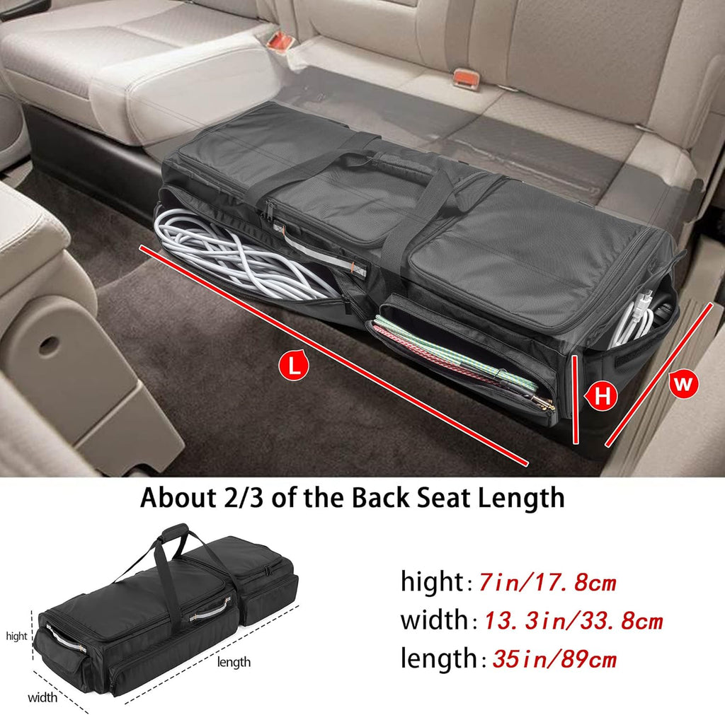 Under Seat Storage Bag with Inner Dividers & Multiple Pockets S425