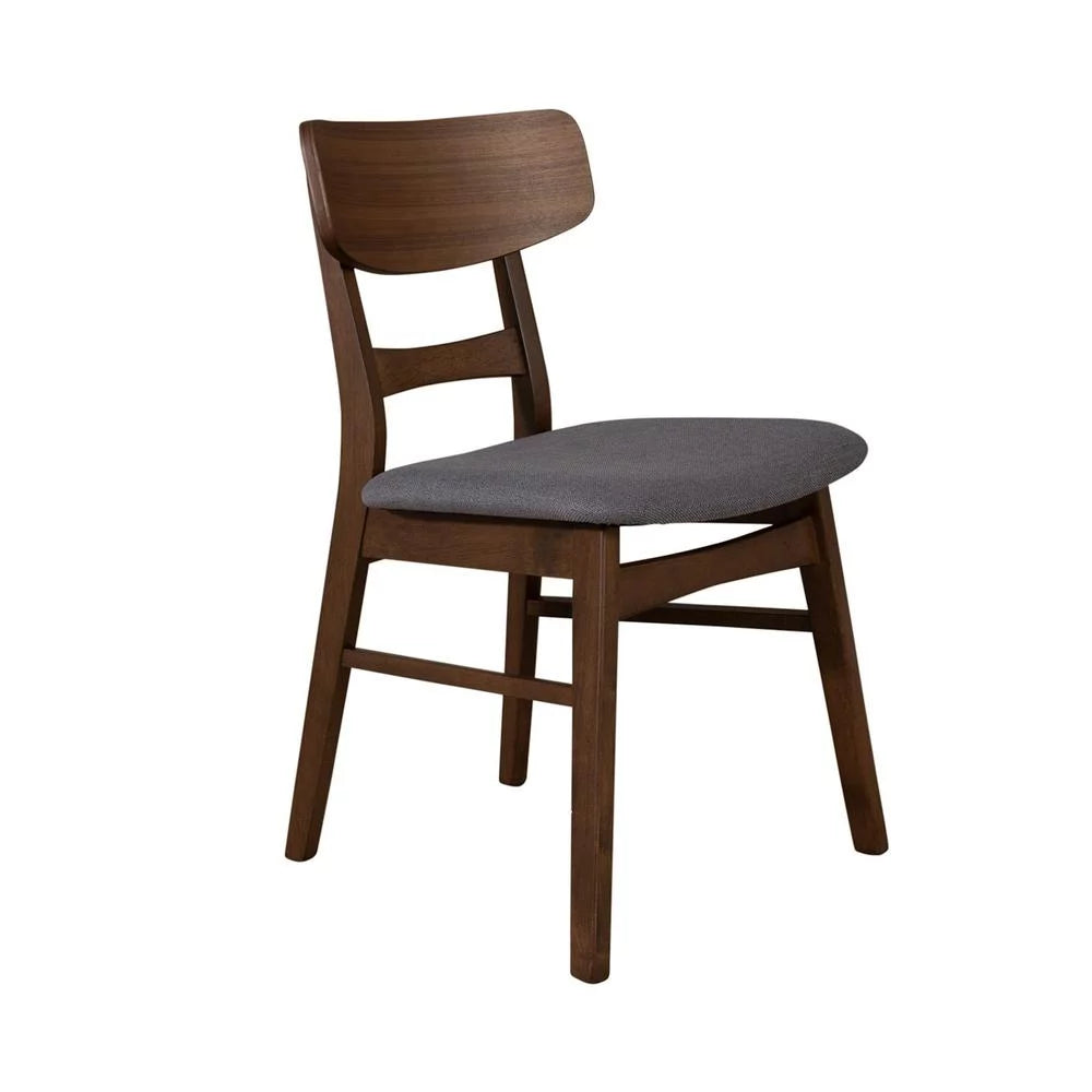 Grey Panel Back Side Chair S6838