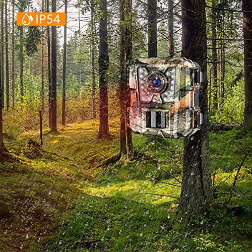 Mini Trail Camera 24MP 1080P HD Waterproof I35958