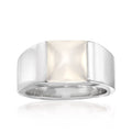 Vintage Cartier Moonstone Ring in 18kt White Gold A61700