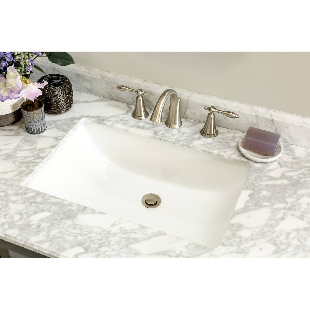 Oil Rubbed Bronze Widespread Bathroom Faucet A662