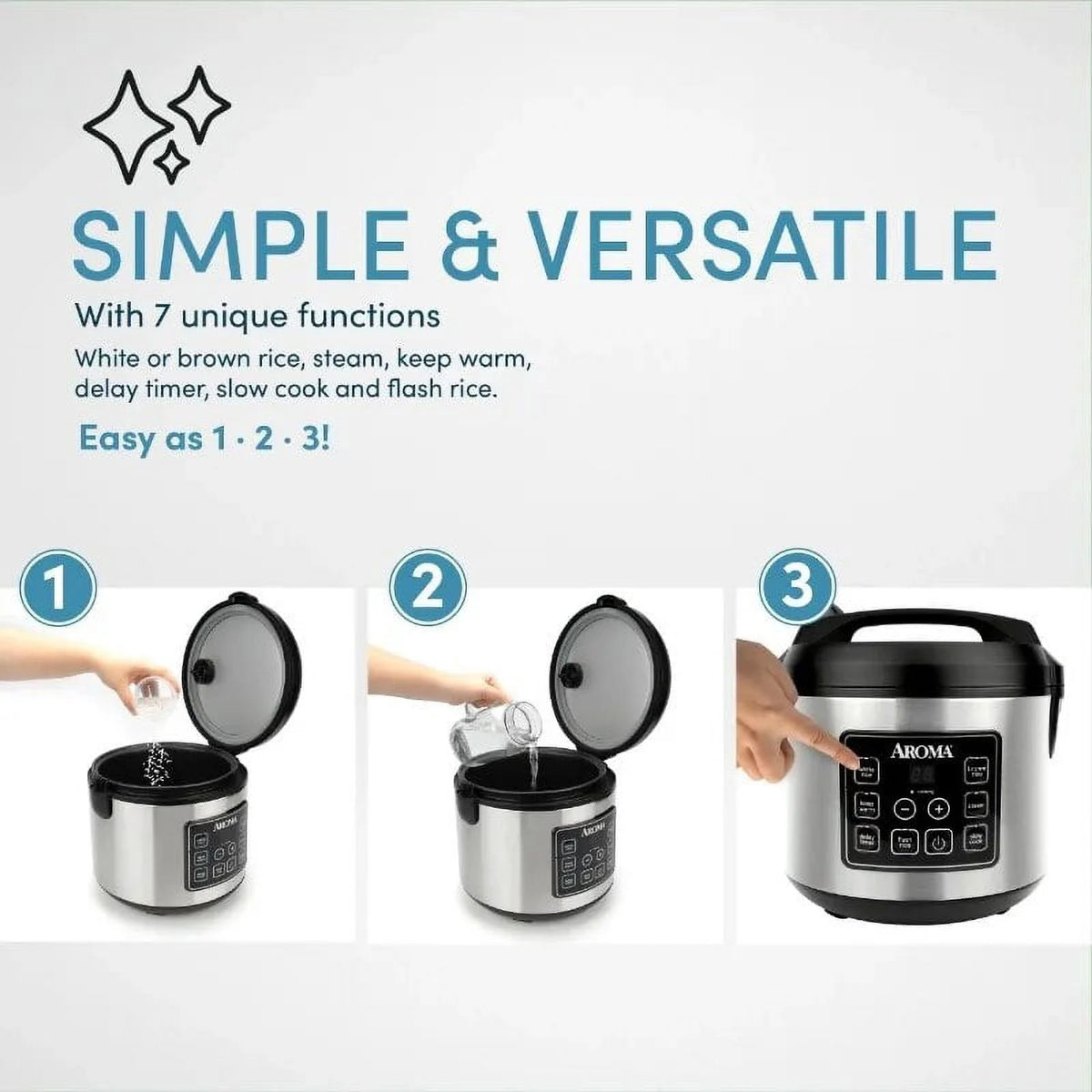20-Cup Programmable Rice & Grain Cooker and Multi-Cooker H67890