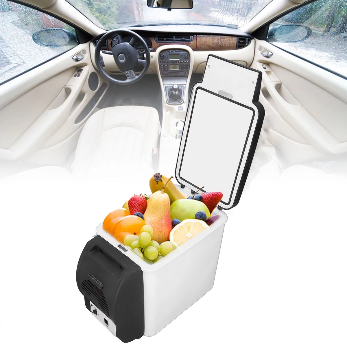 6L 12 Volt Portable Electric Cooler Warmer W8398
