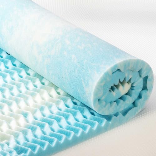2 Inch Gel Memory Foam Mattress Topper, Full N71210