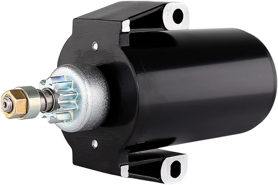 New Starter Compatible with Mariner Mercury Outboard 25EL 25ELH 9.9E 9.9EH 15HP 20HP 25HP Pack of 2 L366632