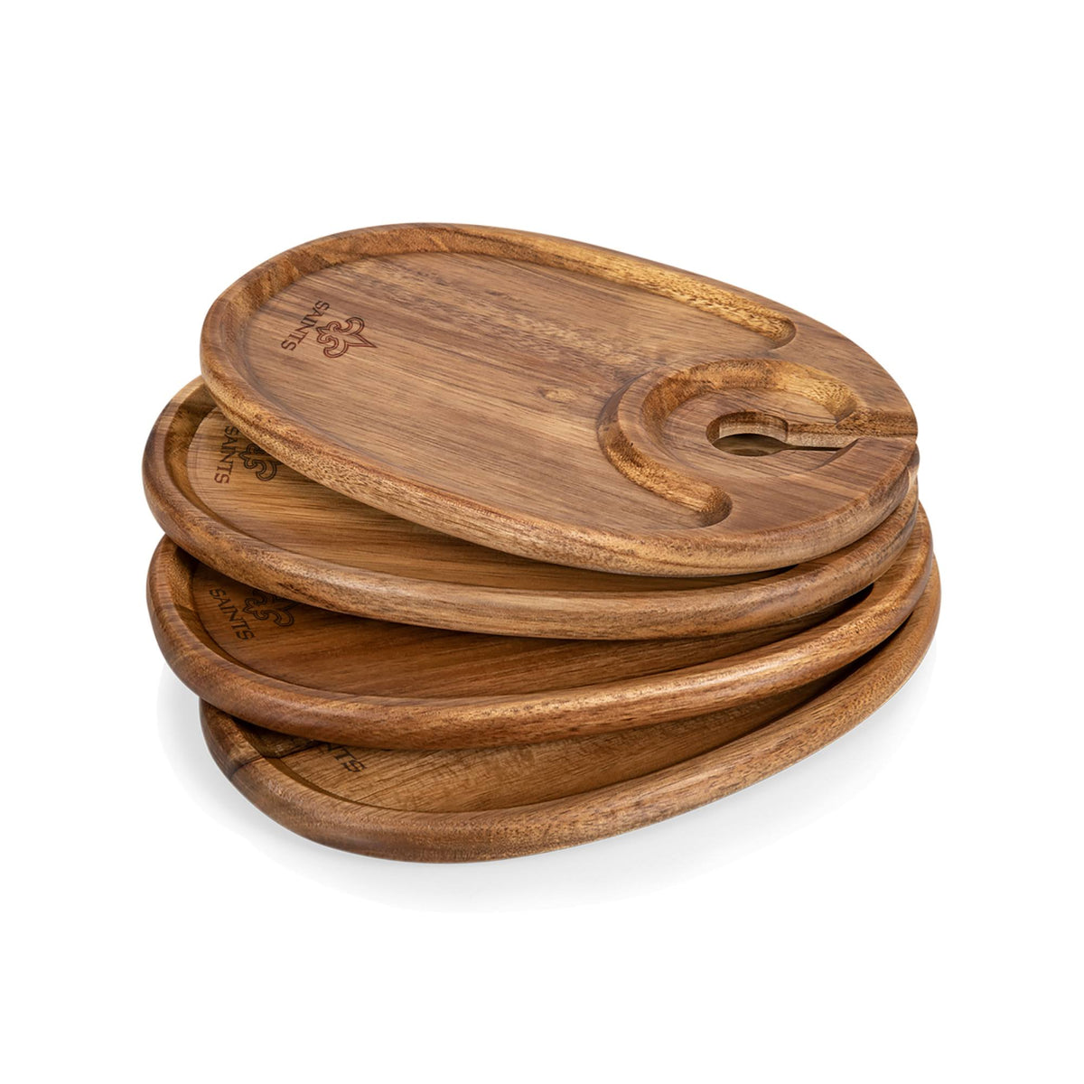 Brown Wine Appetizer Plates Set W773