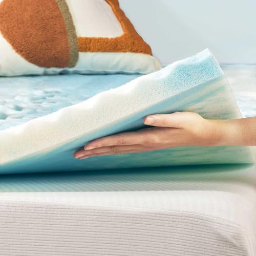 2 Inch Gel Memory Foam Mattress Topper, Full N71210