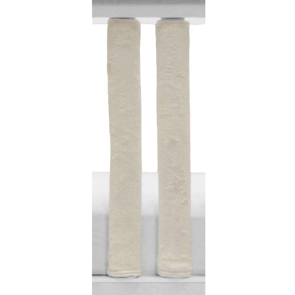 24 Piece Cream Minky Crib Liners G324