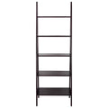 5 Shelf Ladder Bookcase Espresso Q63771