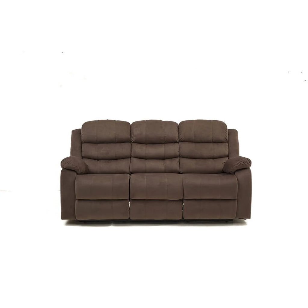 Brown Microfiber Sofa W66187