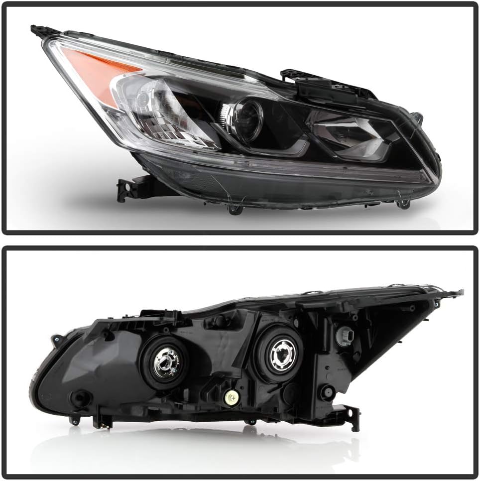 Passenger Side Headlight Assembly for 2016-2017 Honda Accord Sedan B30375