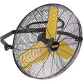 Yellow 2 Speeds 24 in. Wall Fan X58923