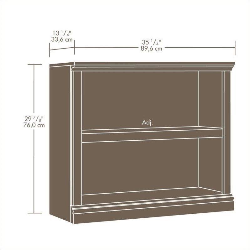 2-Shelf Bookcase Select Cherry Q340635