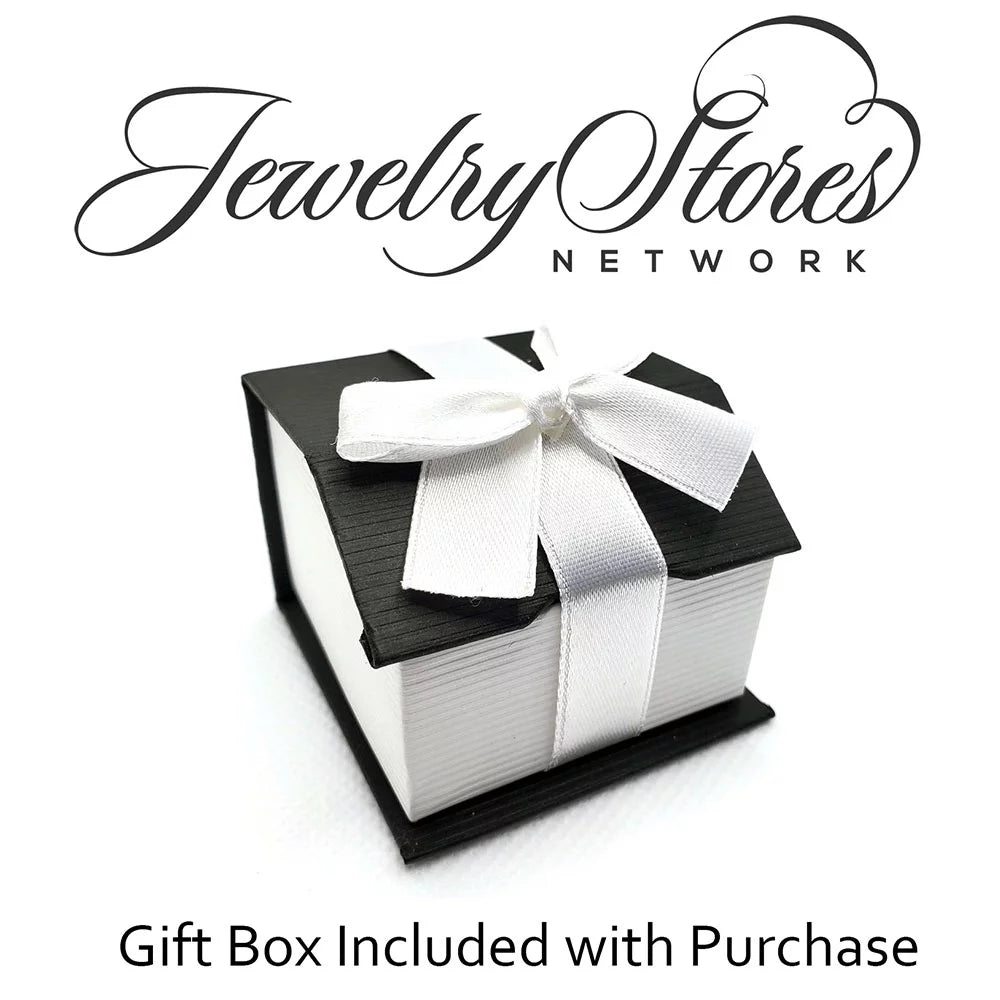 14k White Gold 5mm White Topaz Stud Earrings A637818
