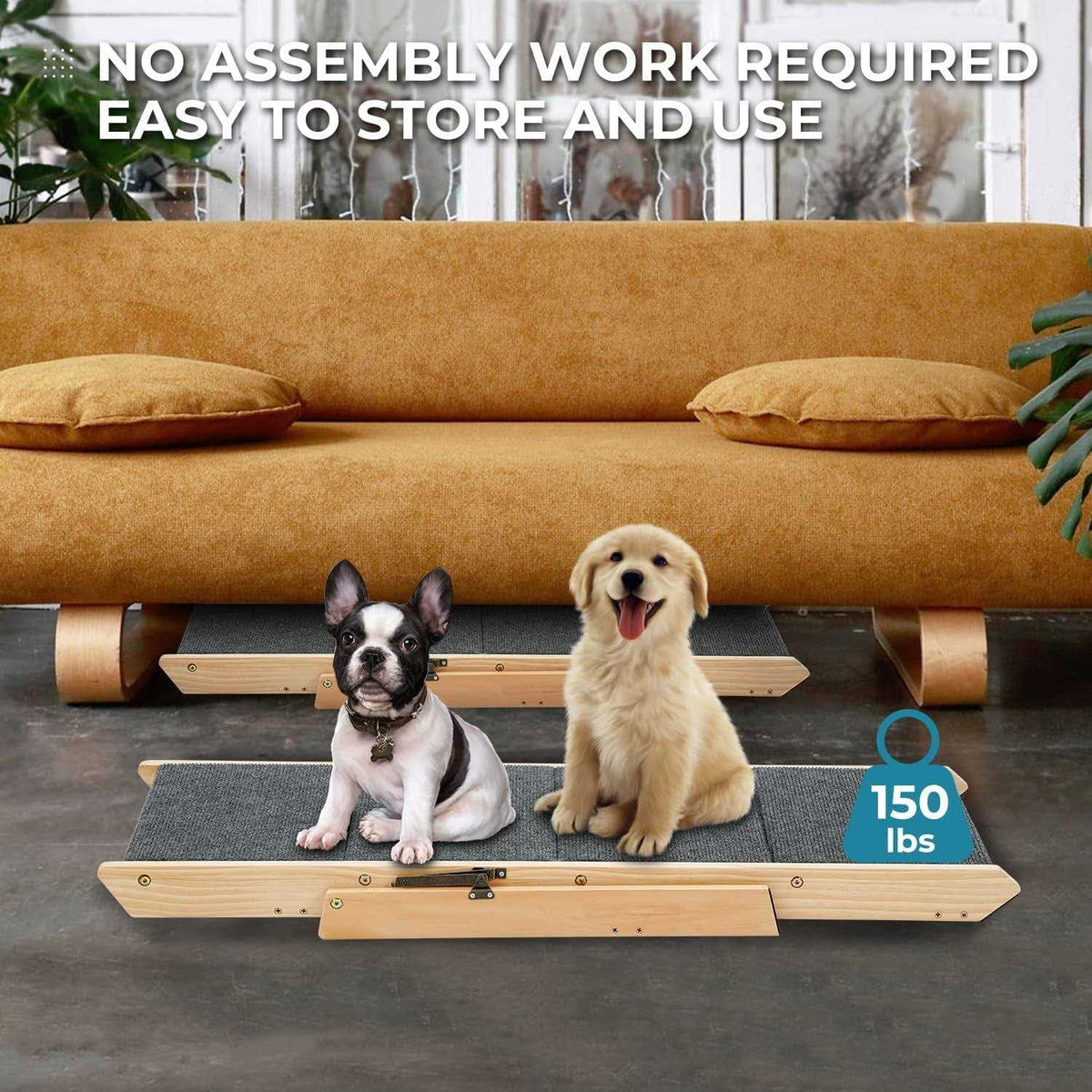 Wooden Pet Stairs L118