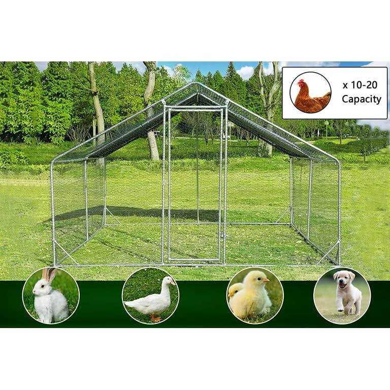 Large Metal Chicken Coop Wire Mesh Chicken Run V5010