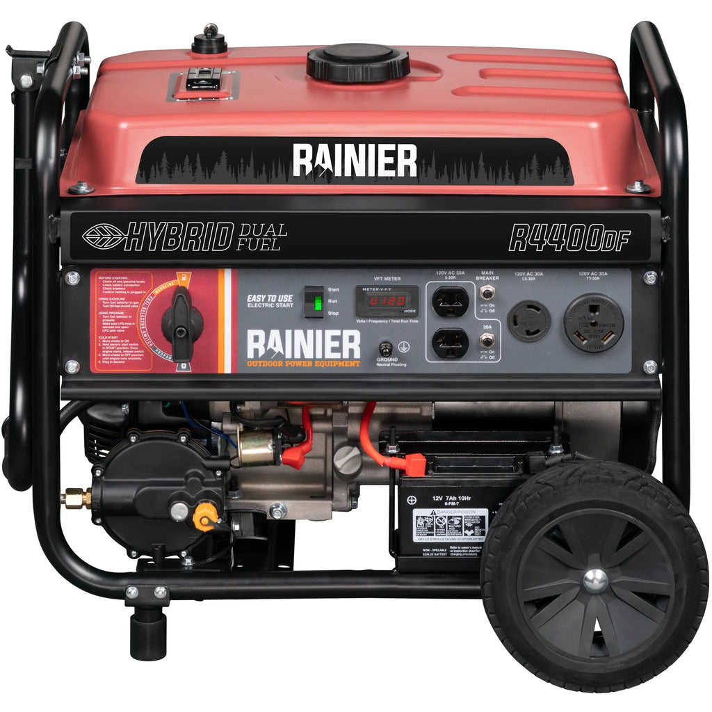 4400 Watt Dual Fuel Portable Generator with Electric Start I57004