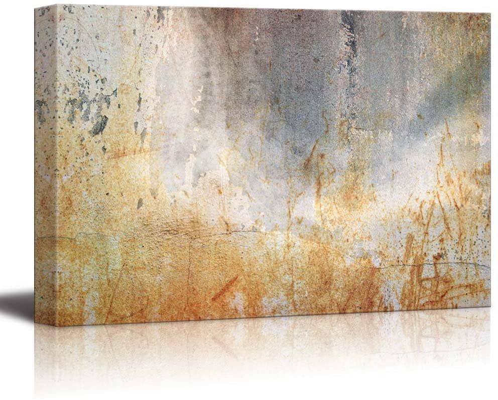 Rusty Iron Slate Composition Giclee Print Canvas Art W495