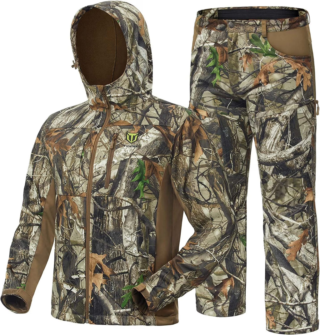 Hunting Jacket and Pants with Fleece Lining W77175