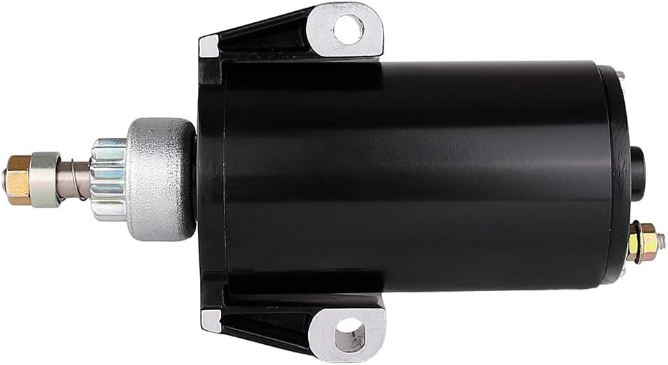 New Starter Compatible with Mariner Mercury Outboard 25EL 25ELH 9.9E 9.9EH 15HP 20HP 25HP Pack of 2 L366632