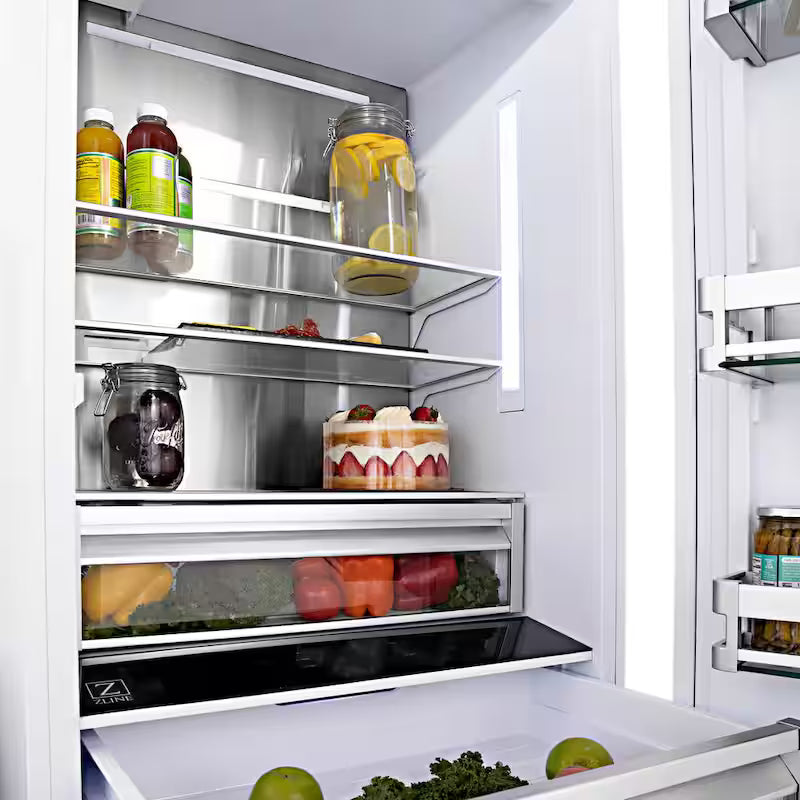 36 in. 3-Door French Door Refrigerator with Internal Water and Ice Dispenser in Stainless Steel V98936
