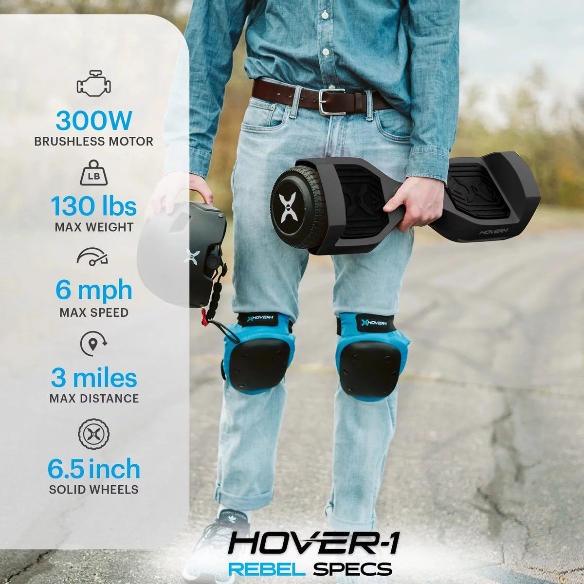 Hoverboard with LED Headlights P92967