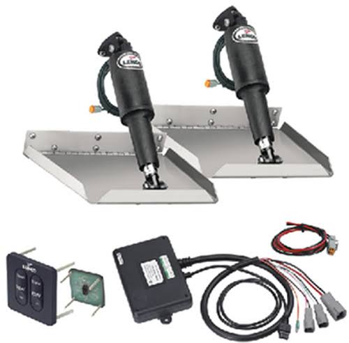 12x22 Edgemount Trim Tab Kit with Standard Tactile Switch Kit 12V W416