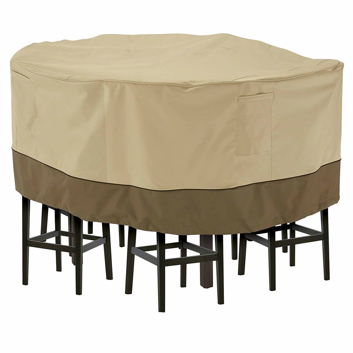 Large Round Patio Table & Chairs Cover A126