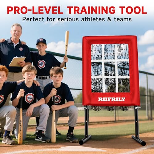 9 Hole Baseball Pitching Net with Strike Zone I908141