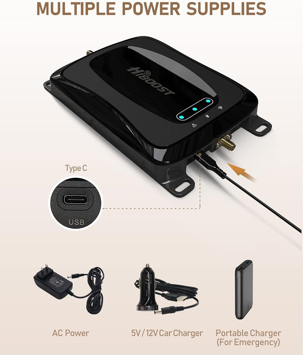 Cell Phone Signal Booster for RV, All US Carriers E750