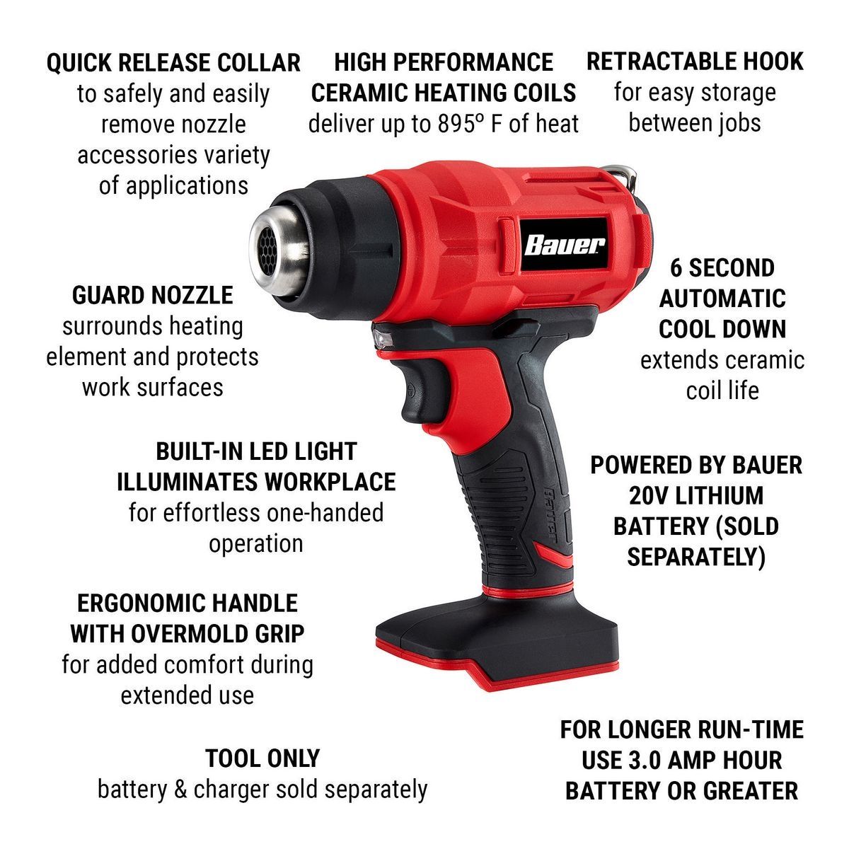 Cordless Heat Gun T6548
