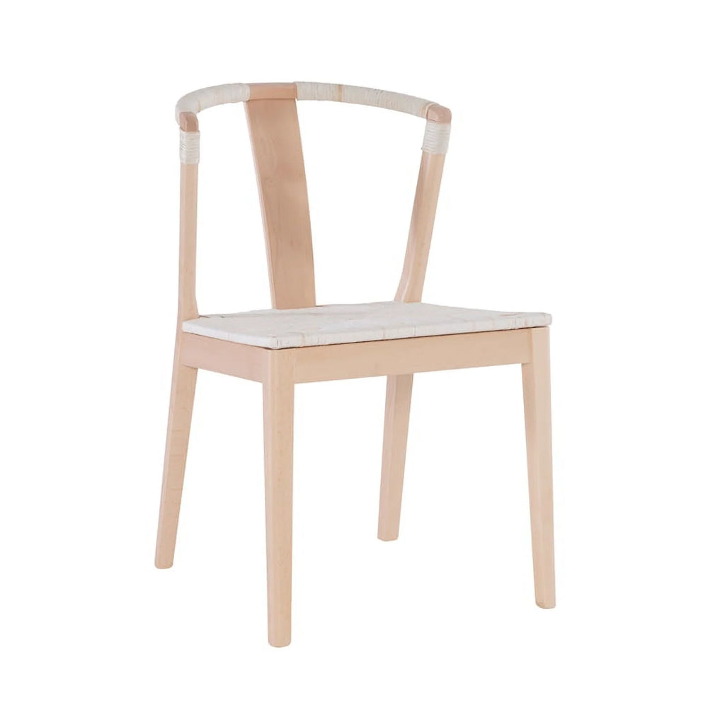 Mid-Century Beech Wood Chair O689