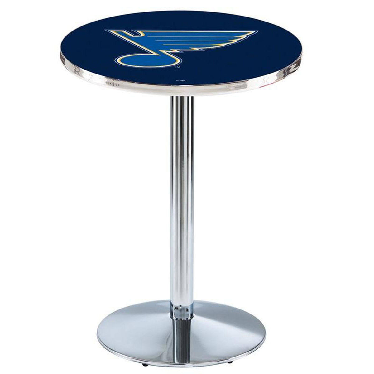 Chrome Pub Table 42 inch N791