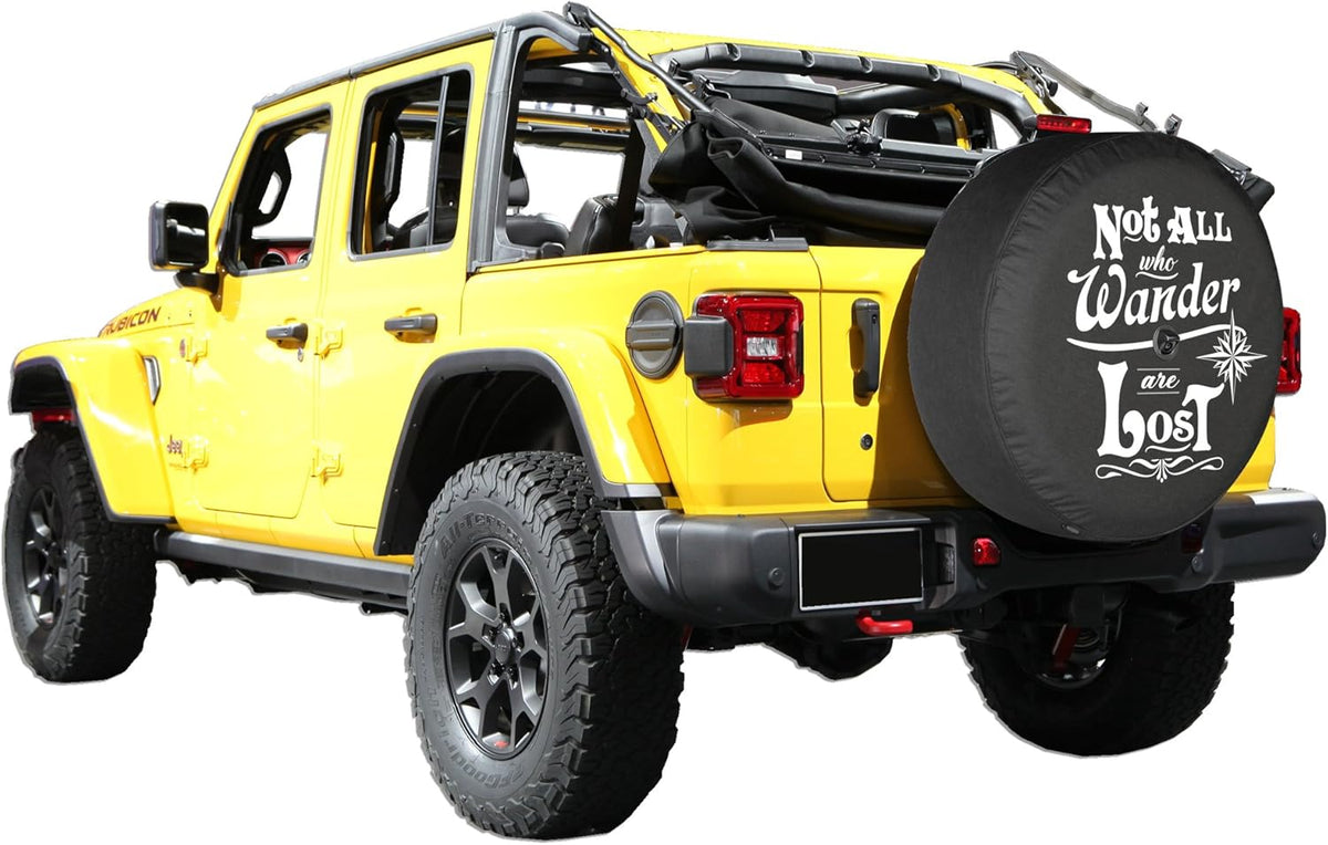 33 Soft Tire Cover for Jeep Wrangler JL with Back-up Camera A994