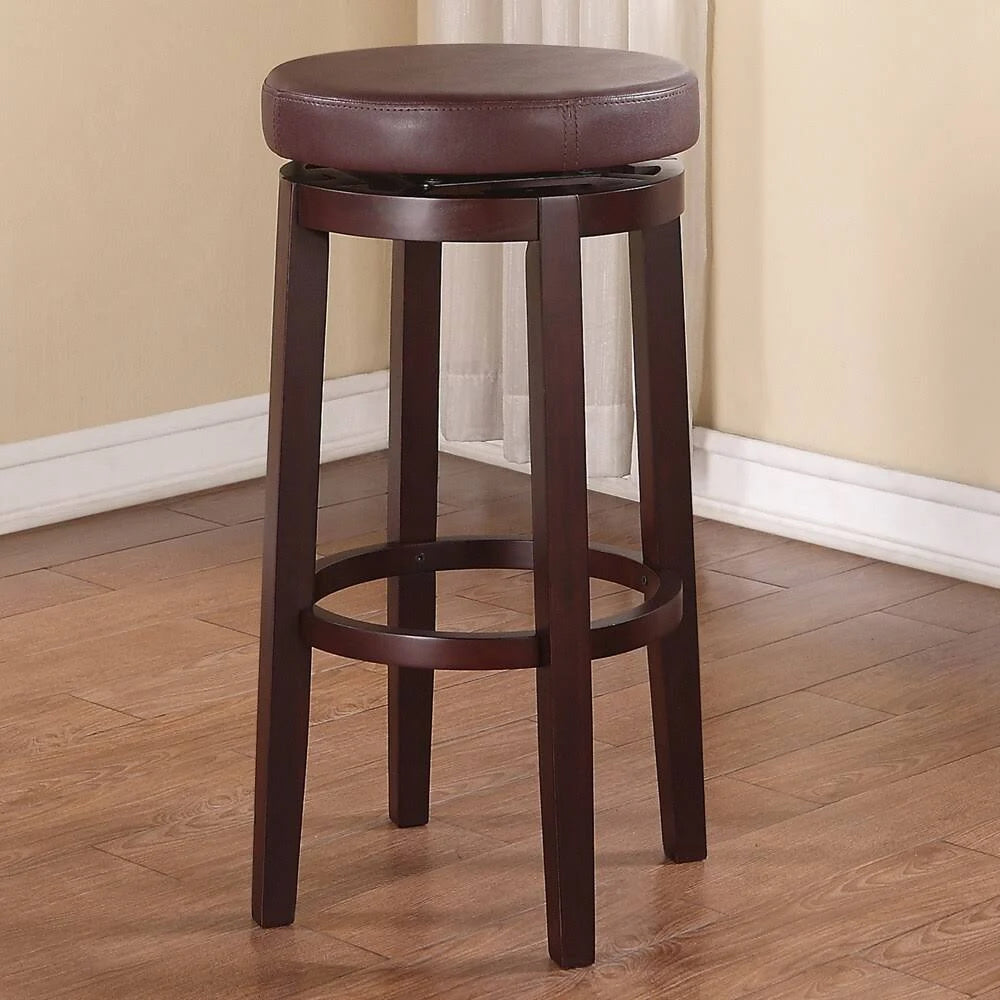 Red Swivel Bar Stool A55486