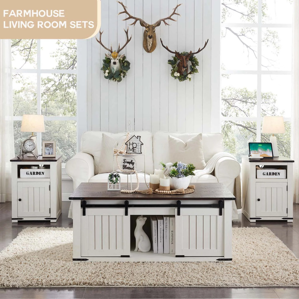 White Lift Top Coffee Table with Storage T10260